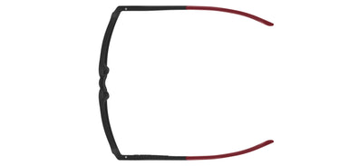 Designer Men Under Armour Eyeglasses: UA 5022 - Black & Red- SpecSMART Eye Clinic (Upper View)